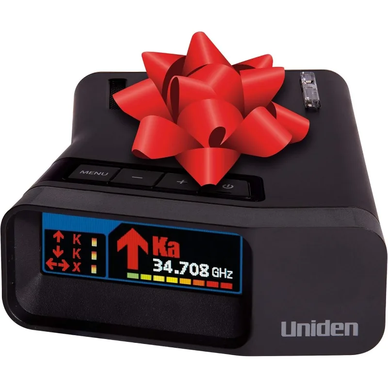 Uniden R7 EXTREME LONG RANGE Laser/Radar Detector, Built-in GPS Real-Time Alerts Dual-Antennas Front & Rear w/Directional Arrows