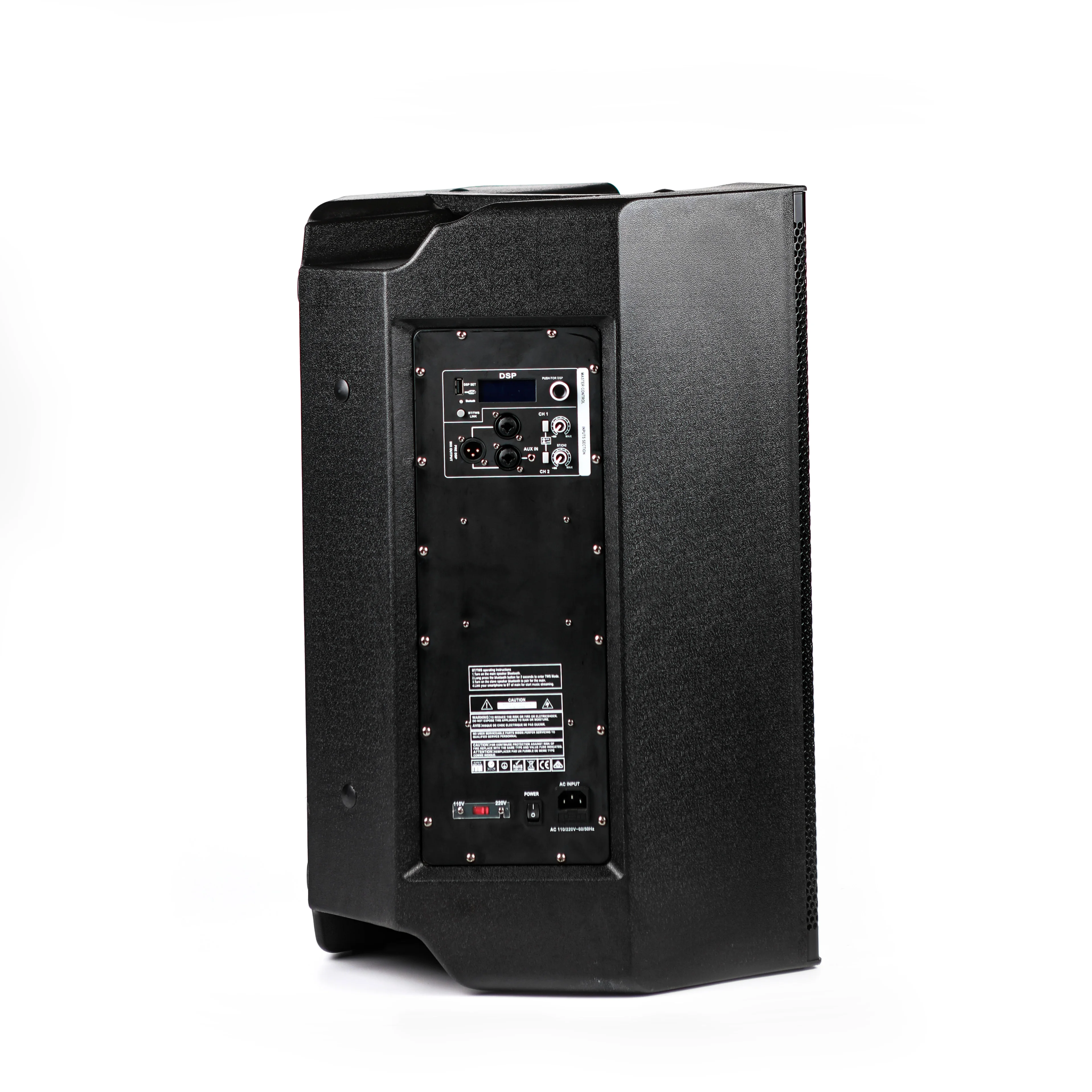 DASN CBF15D3 15 Inch 500W RMS Professional Powered Speaker Full Range Sound Pro Audio Plastic Active PA Speaker