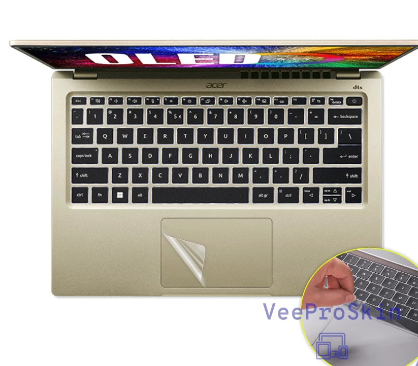 Матовая защитная пленка для тачпада, защитная наклейка для Acer Swift 3 14 SF314-512 2022, OLED SF314-71, сенсорная накладка