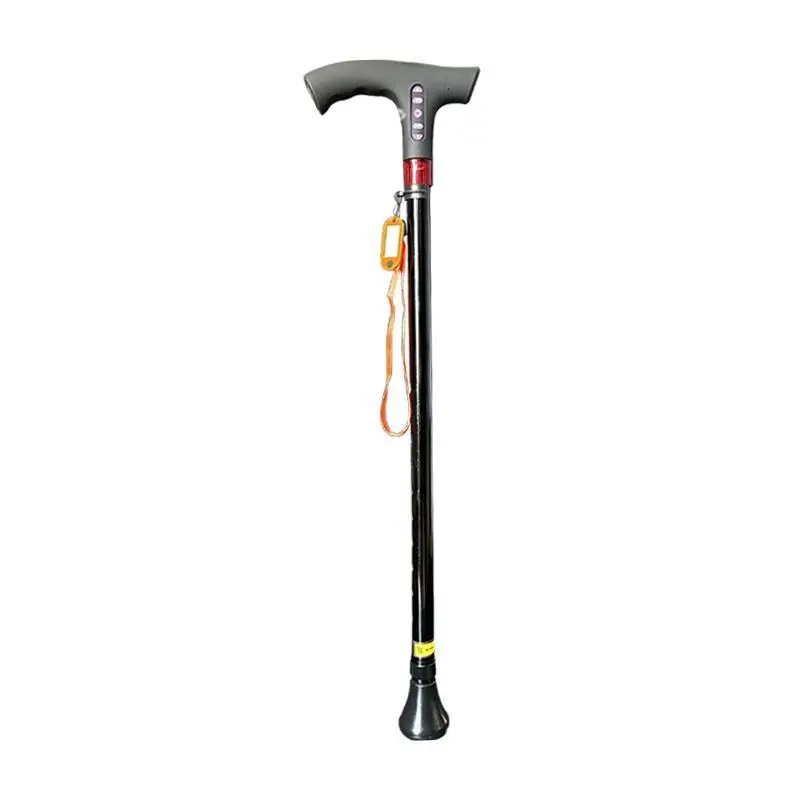 Multi-functional CrutchesSingle-headed Four-legged Non-slip Elderly Crutches, Telescopic Canes for The Elderly Lightweight