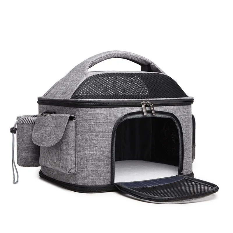 

Large Cat Bag Go Out To Carry Two Cats Large-capacity Cat One-shoulder Portable Folding Breathable