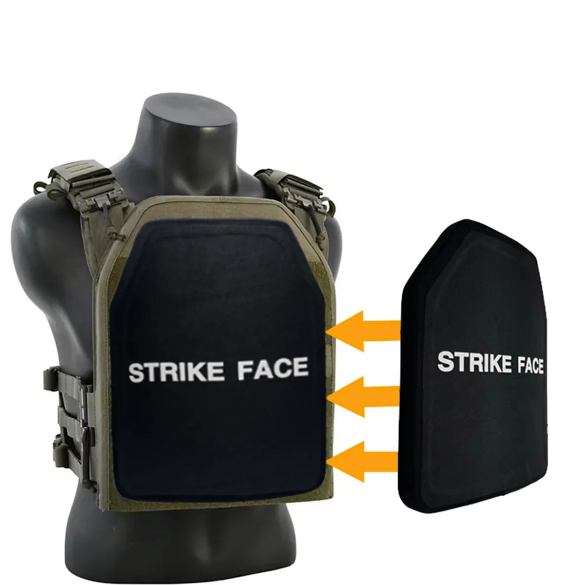 NI III Pure PE + Aramid 25×30 CM Level 3 Insert Plate Backpack Deck Defense Shield Self-Defense view 6