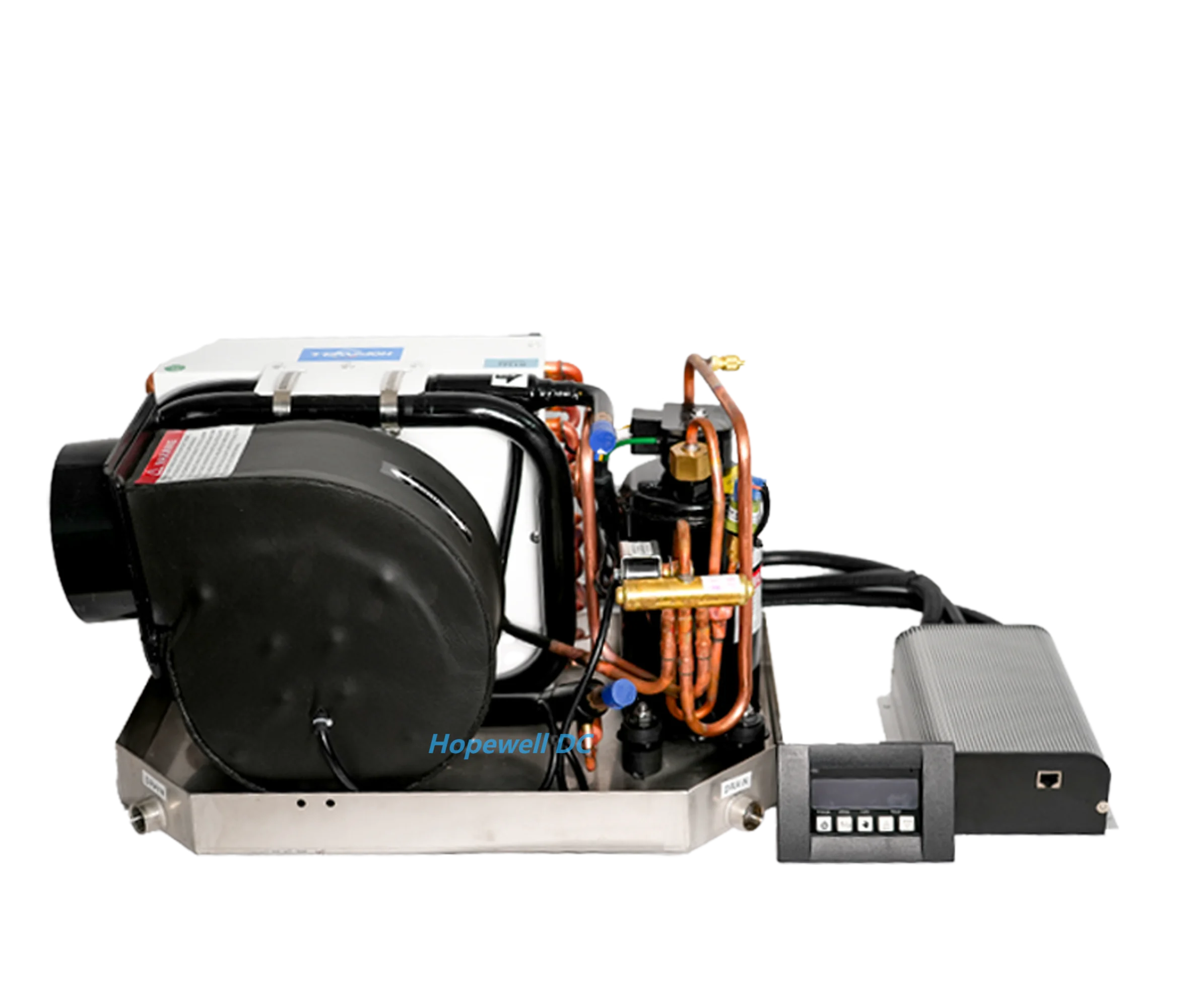 DC 12V 24V 48V Yacht Marine Air Conditioner Self-Contained 12000Btu Vessel/Ship Air Chiller