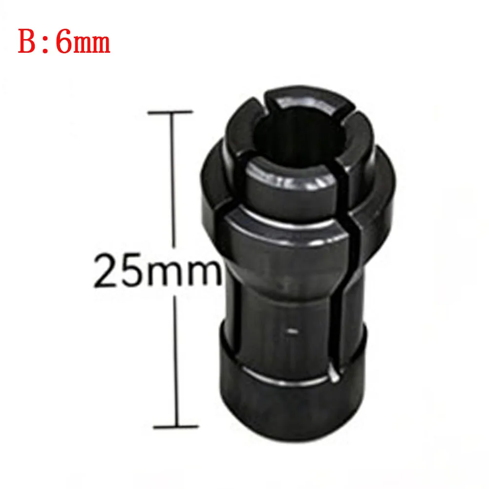 Die Grinder Collet System Including 3mm and 6mm Collets with Matching Chuck Nut and Cap for Engraving Machine Use