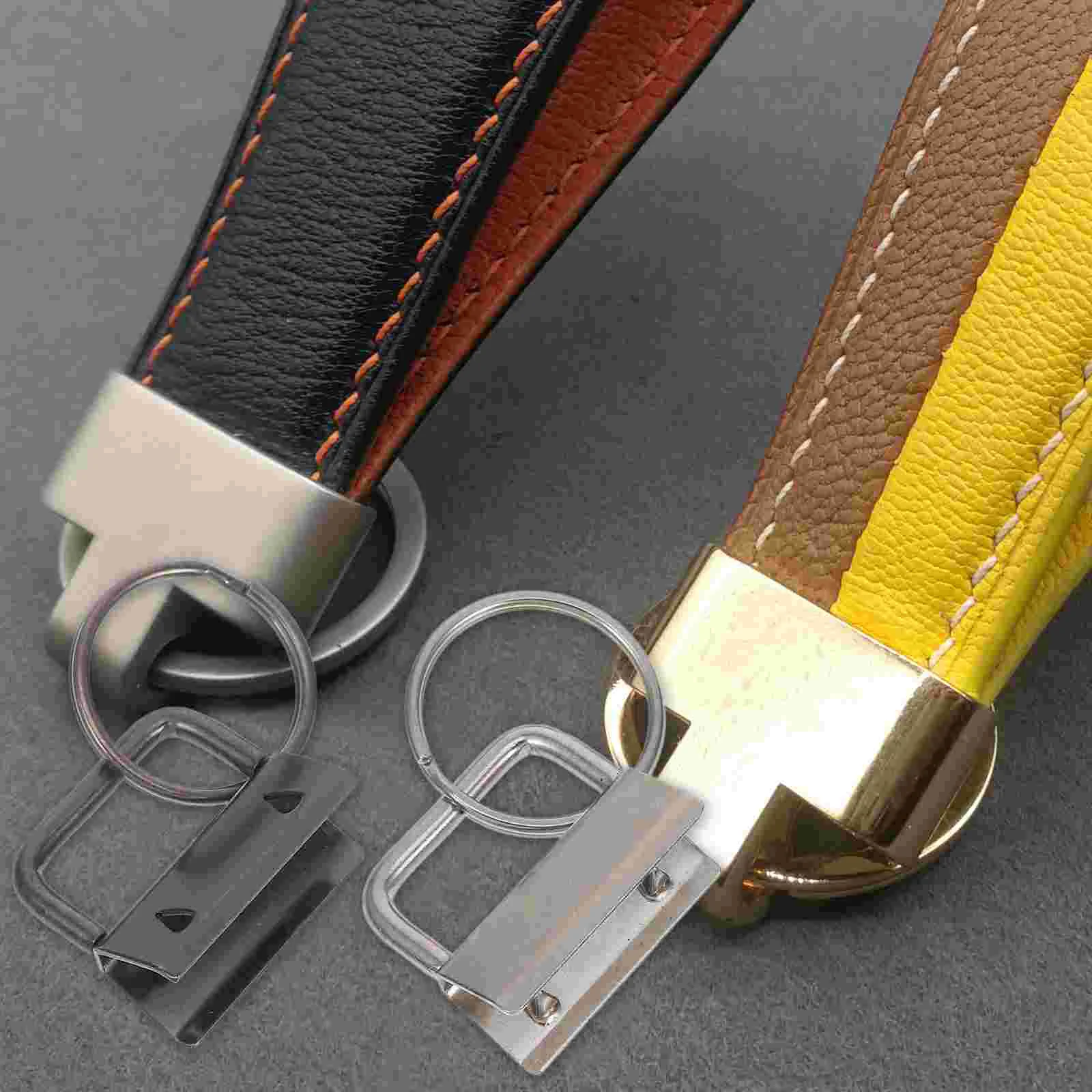 150 قطعة مشبك ذيل سلسلة مفاتيح معدنية فوب مجموعة أدوات مقاومة للصدأ مدمجة خفيفة الوزن تصميم متعدد الاستخدامات أحزمة مناسبة حقائب اليد