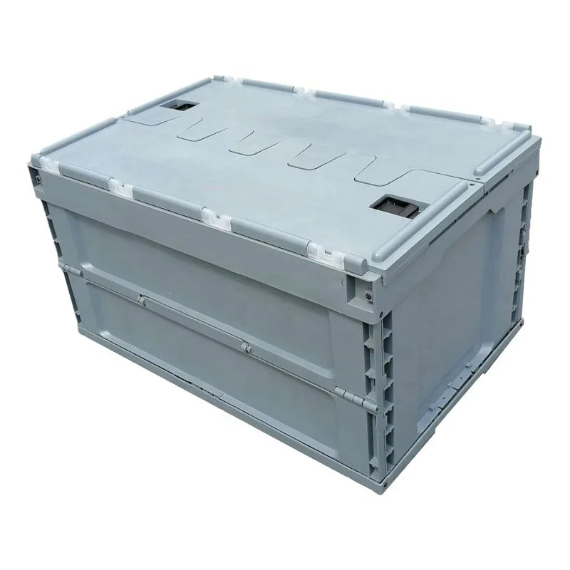 

Customized logistic collapsible pallet box recyclable plastic folding shipping grid pallet box