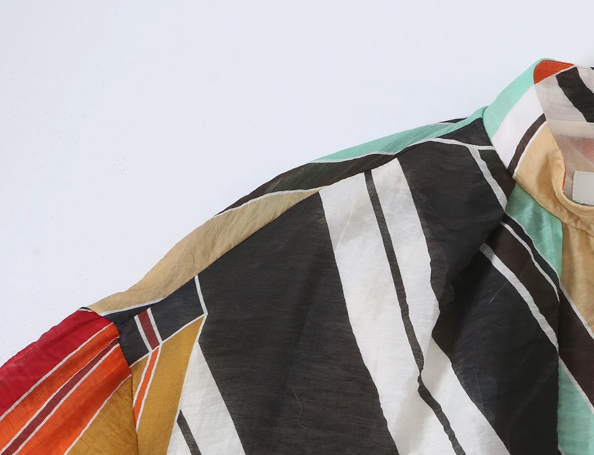 KONDALA Chic 2026 Herbst Damen Vintage-Print Anzüge Reißverschluss-Pilotenjacke + Asymmetrischer Langer Midi-Rock Modische Damen-Freizeitsets – Detail 7