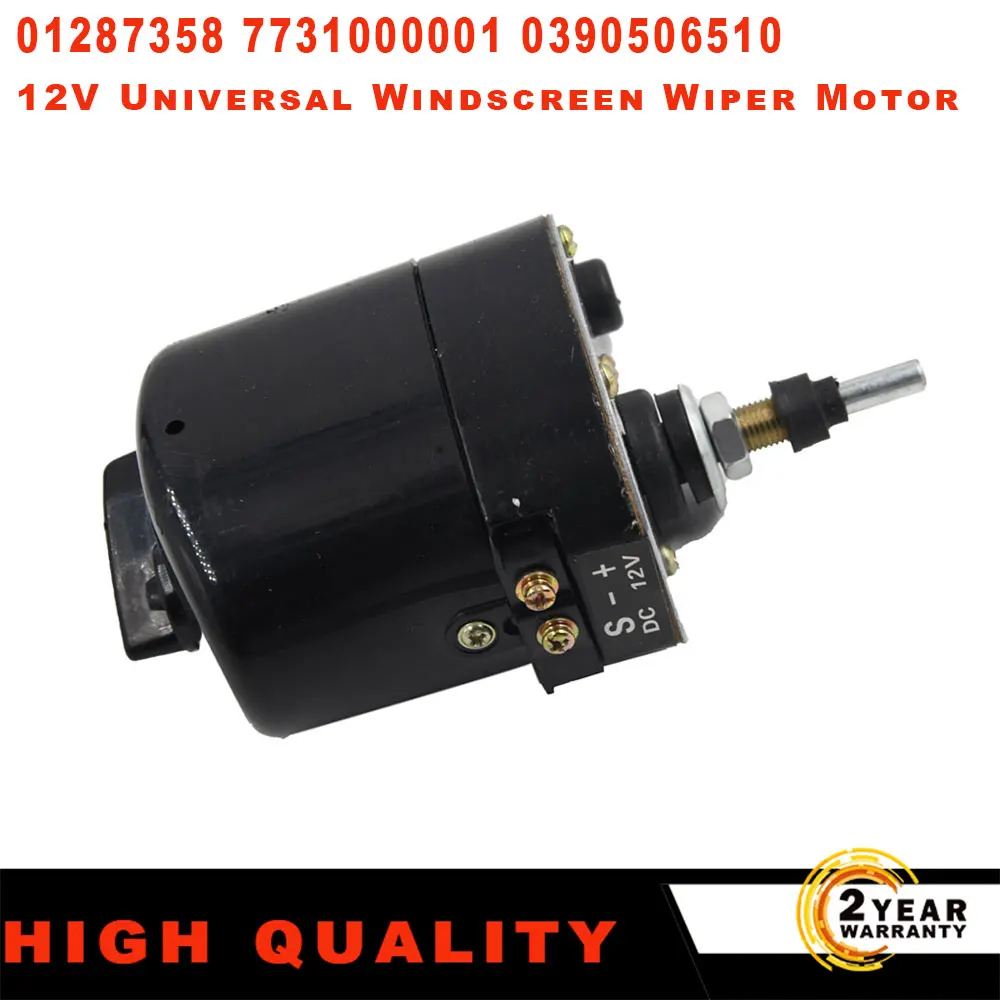 12V Universal Windscreen Wiper Motor for Willys Jeep Tractor Manufacturer Part Number SI-AT54003 OEM 01287358 Condition New