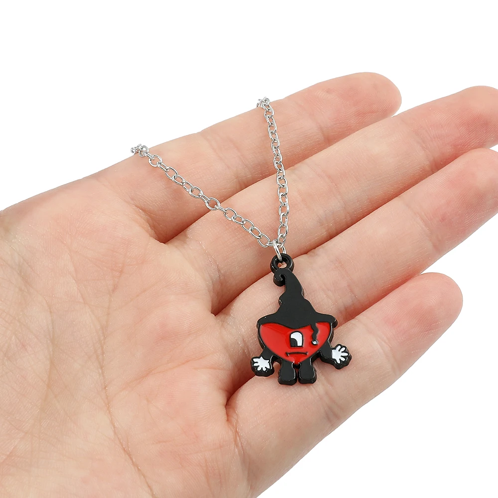 Hot Selling Rabbit Pendant Necklace Hip Hop Pop Singer Fans Gift Collar Women Men Gift