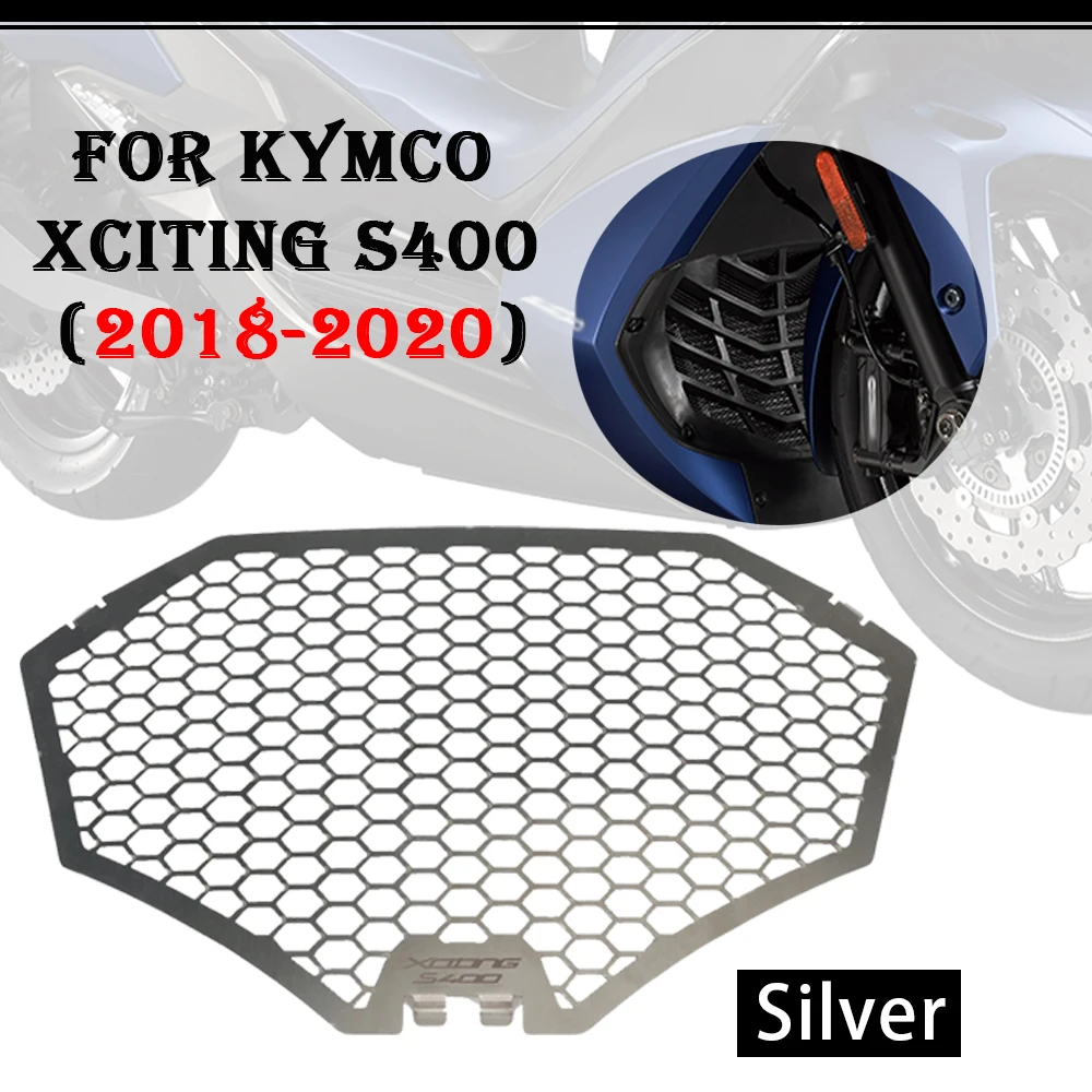 

Modified Water Tank Net Cover Water Tank Protective Cover Heat Dissipation In The Guangy For KYMCO Xciting S400 2018-2020