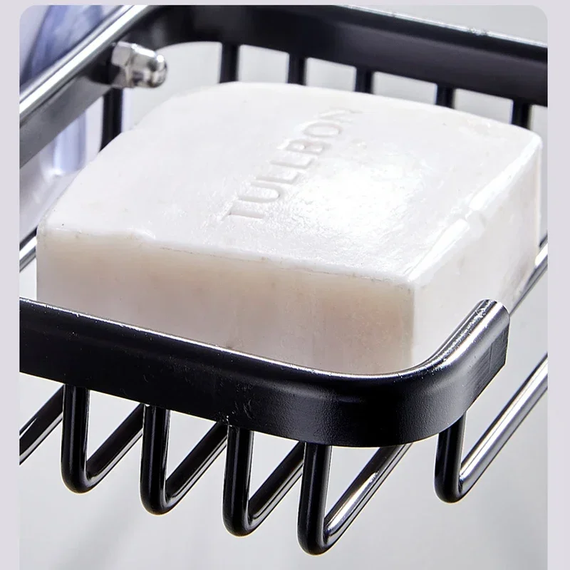 Gold Soap Dishes Wall Mounted Soap Basket Bathroom Accessories Bathroom Furniture Toilet Balcony Glass Soap Holder