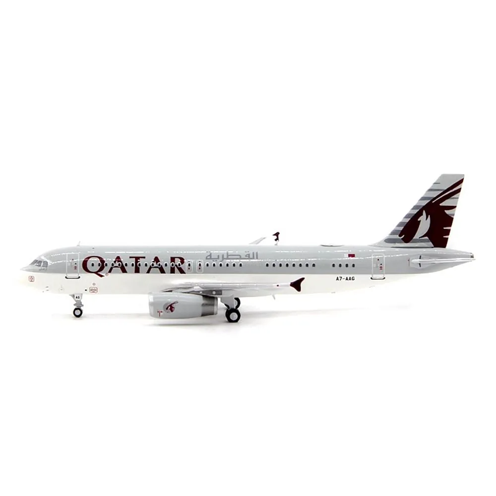 Diecast PandaModel 52319 Qatar Airways A320 A7-AAG Alloy Aircraft Model 1/400 Scale Finished Simulation Aeroplane Model Gift