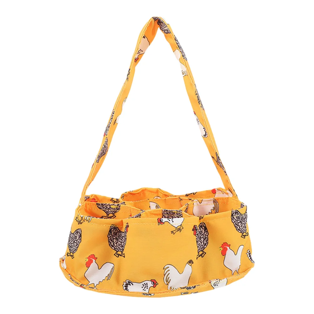 

Egg Gathering Basket Chicken Egg Collection Supplies Reusable Canvas Garden Baskets for Fresh Eggs Collecting Adult Size Farm
