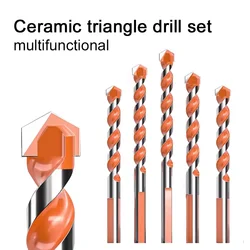 cemented carbide multifunctional Ceramic Triangle drill bits set Multi Purpose Construction Tile