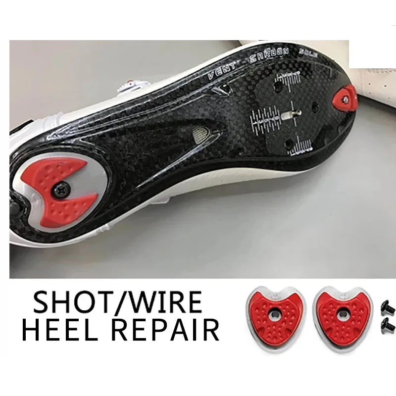 Road Bike Lock Shoes HEEL CLEAT Spare Cleats For The Sole Has The Replaceable Studs Heel Lug Sold In Pairs For Sidi Shoes