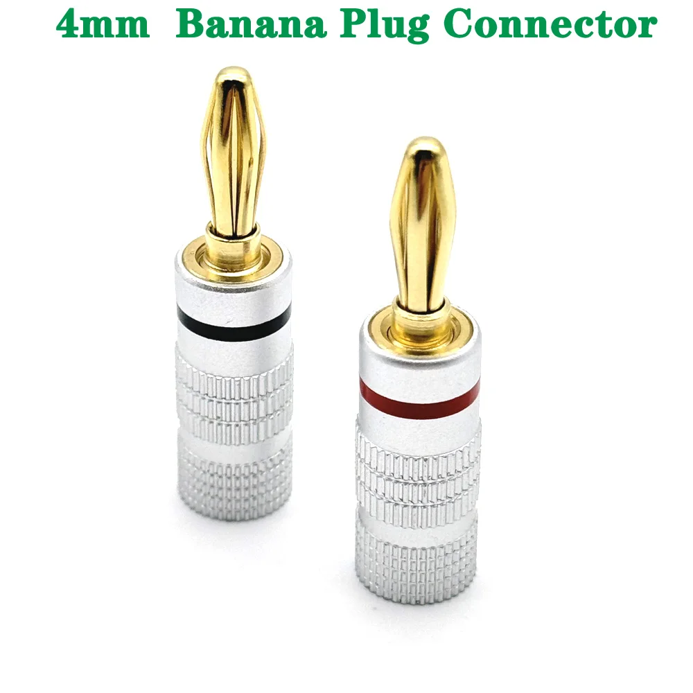 

100PCS 4mm Banana Plug BINDING POST for Multimeter Probes Welding cable Connector