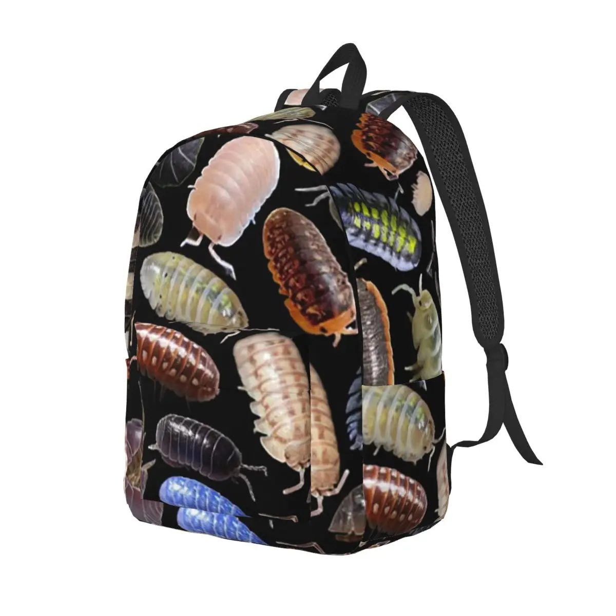 

Isopods Insect Animal Backpack Daypack Large Capacity Kids BookBag School Bag Shoulder Bags for Men Women