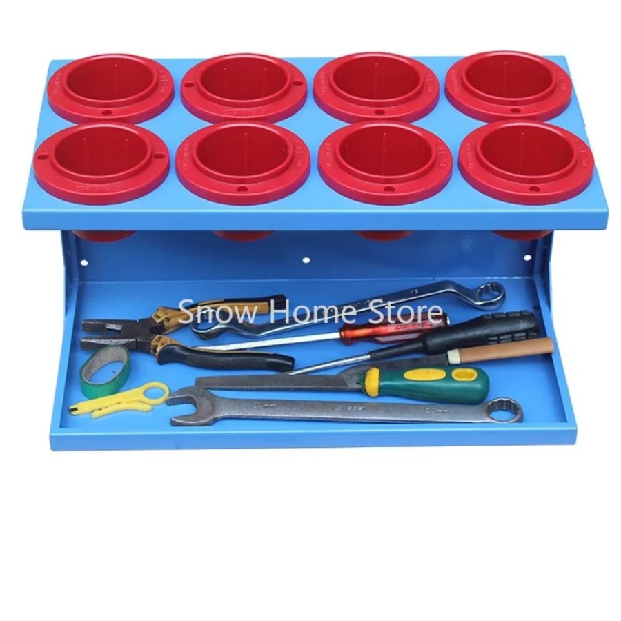 1Pc Hanging Style BT30 BT40 Tool Holder Frame Tool Rack Shelf Collecting Box for CNC Machine Parts Storage