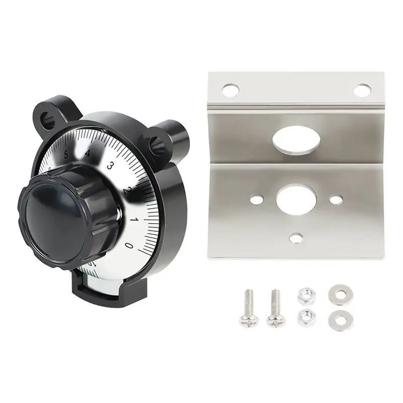 Bouton de potentiomètre chapeau petit Panda SB360B une échelle numérique linéaire cadran numérique rotatif RV24YN 6mm