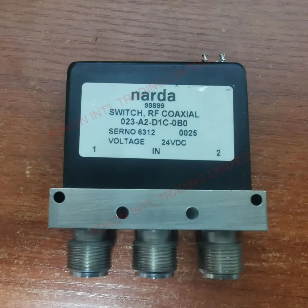 023-a2-d1c-0b0 24V Rf Microgolf Coaxiale Schakelaar DC-12.4GHz