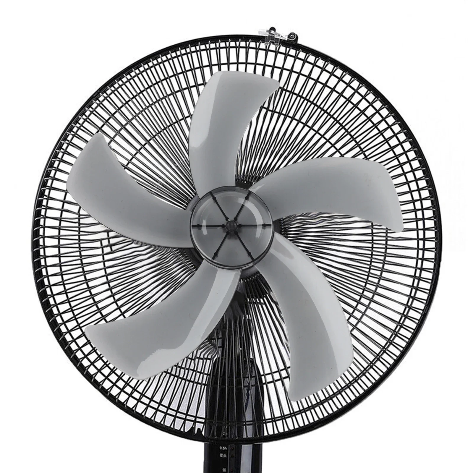 18 Inch PP Plastic Fan Blade with Nut Cover Five Leaf Design for Pedestal Fans Offering Reliable Cooling Performance