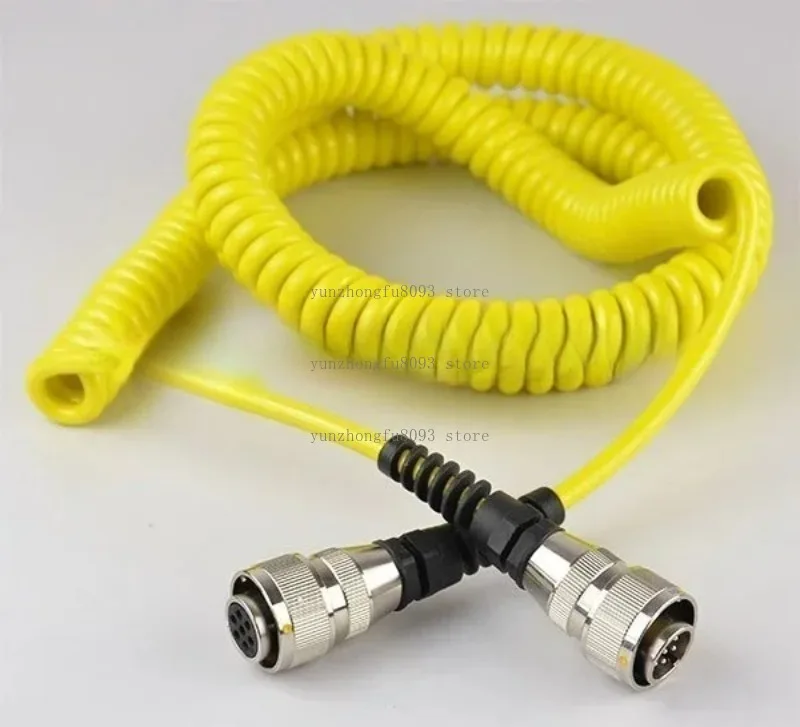 Vogele Paver Electrical Cable, Flexible Coiled Wire Harness Connector for Road Paver Electrical System Replacement