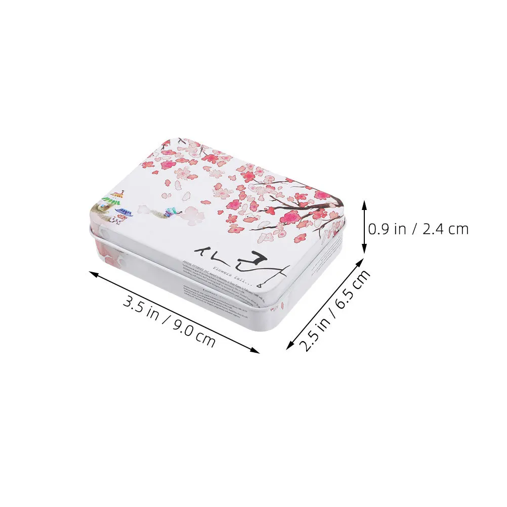 6 stuks metalen opbergdozen met deksels koekjesblikken voor thee snoepkaarten organisator decoratieve blikken containers lege metalen blikken