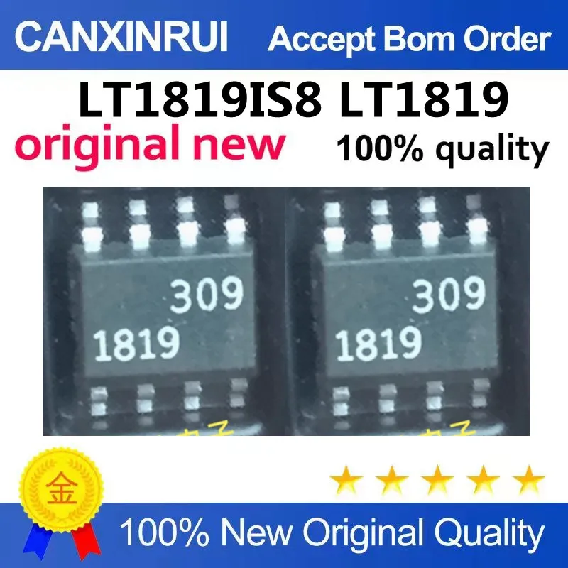 

New LT1819IS8 LT1819 screen printed 1819I SOP-8 operational amplifier chip