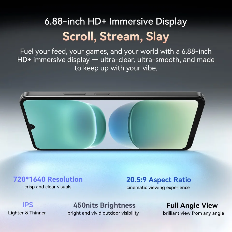 スマートフォン本体 Blackview Oscal Tiger8 Blackview OSCAL TIGER 8 5G AI Smartphone 12GB+128GB 6.88