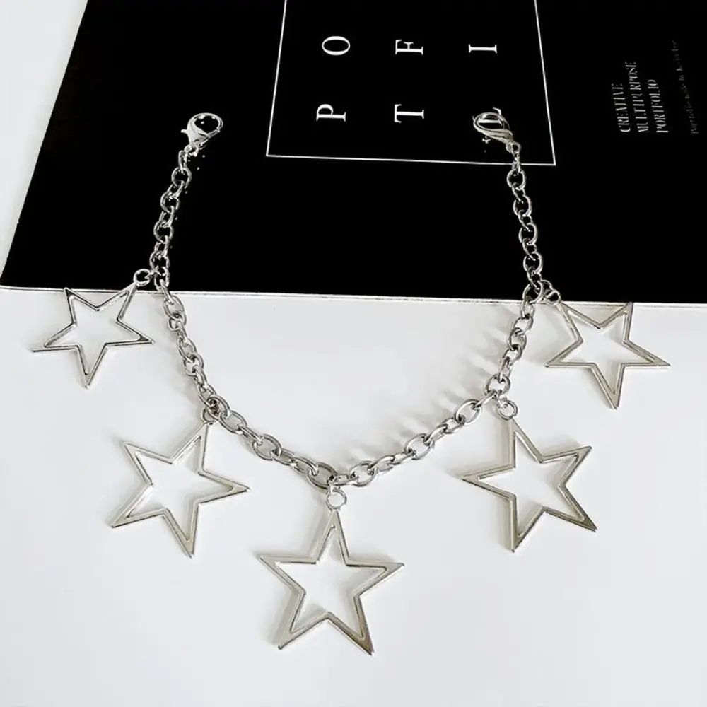 Metal Snap Light Luxury Boots Shoes Buckle Personality Silver Boot Chains Decoration Stainless Popular Shoes Accessories Party