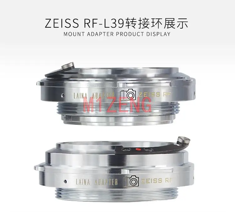 

ZEISS RF-L39 Adapter ring for ZEISS contax RF S mount Lens to Leica screw mount 39mm L39 m39 sony olympus panasonic fuji camera