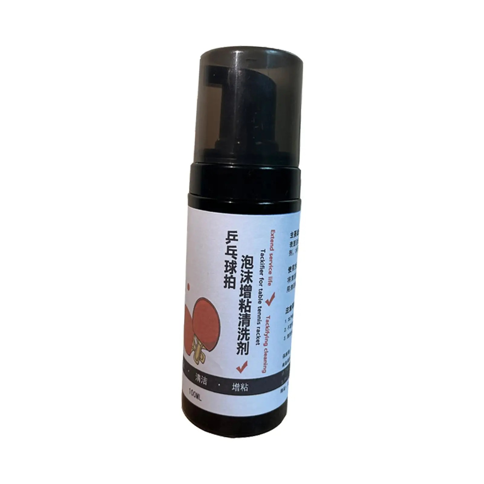 Table Tennis Rubber Cleaning 100ml Bats Equipment Clean Ping Pong Paddle Table Tennis Rubber Cleaner Table Tennis Racket Cleaner