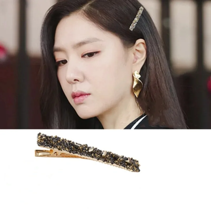 True beauty MUN KA YOUNG Hair clip Fashion Korea TV drama Headwear For Women pendientes brincos