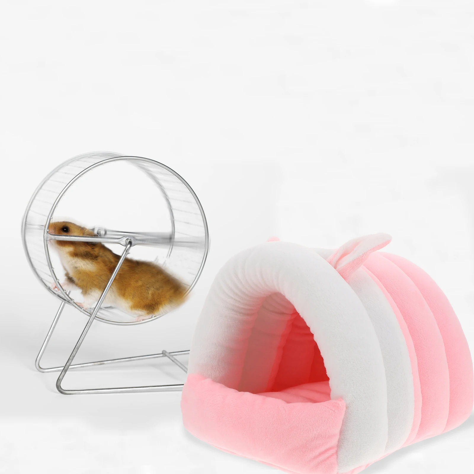 

Warm Cotton Nest Comfortable Small Animal Hideout Pet Bed for Hamster Squirrel Mice Couch Car Travel Soft Material Good Sleep