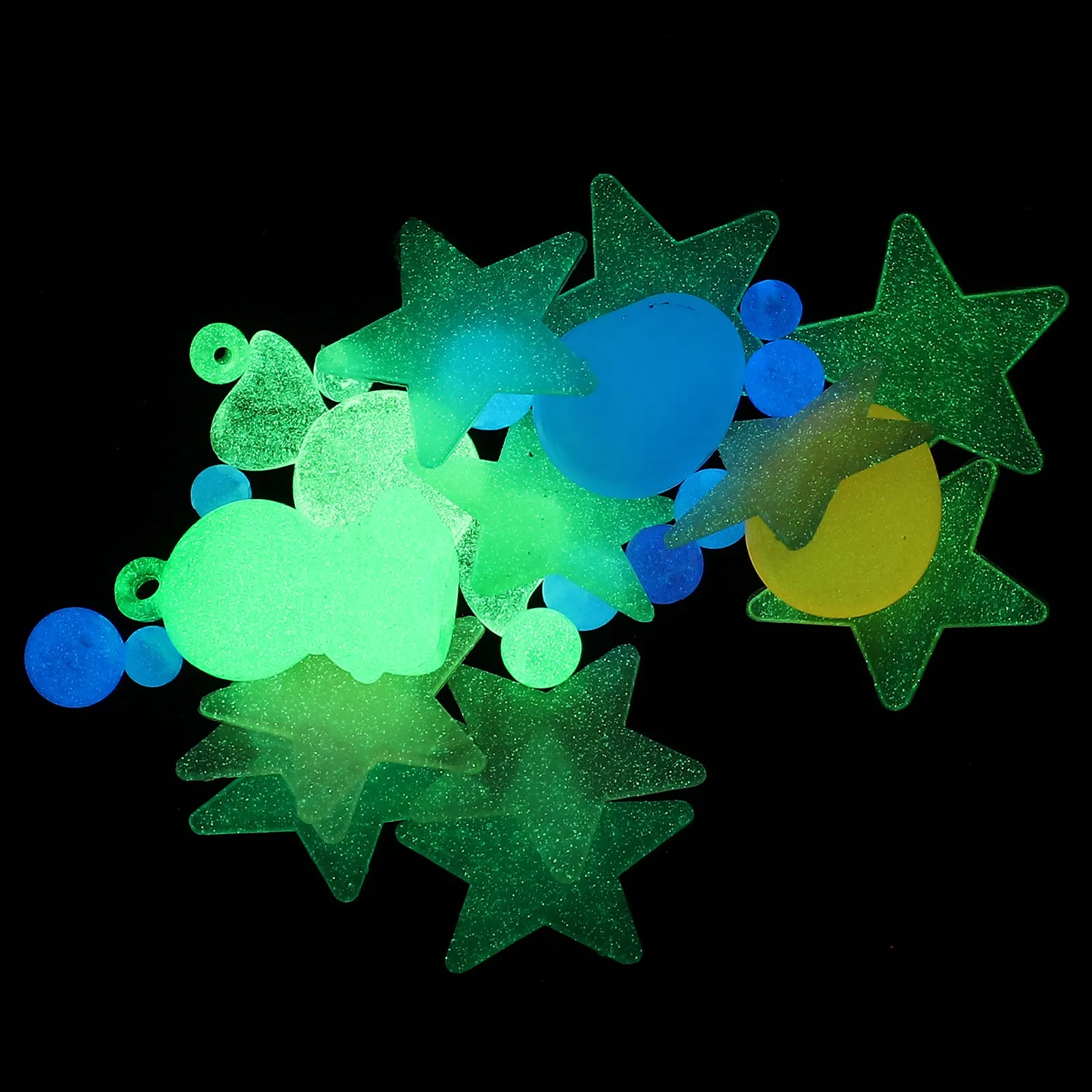 

1Set Glow in The Dark Aquarium Rocks Resin Landscaping Stones Luminous Fish Tank Decorations Night Light Aquarium