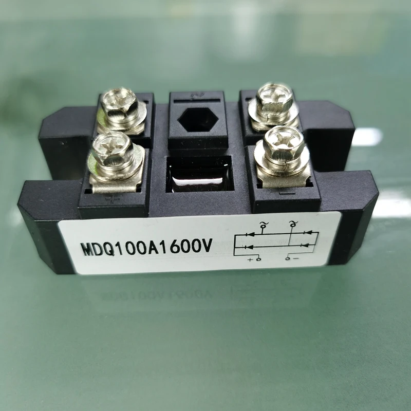 MDQ 100A-1600V Black Single-Phase Diode Bridge Rectifier 100A Amp High Power 1600V