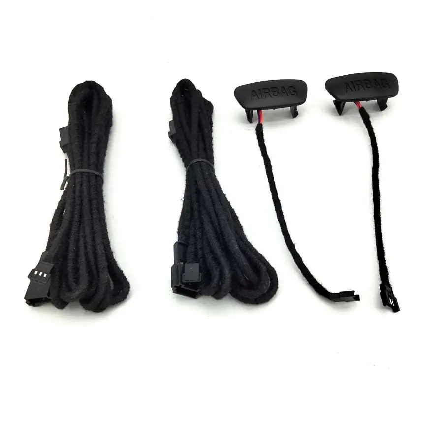 1 Pair Car B-pillar LED Ice Blue+Orange Ambient Lights for BMW 3 series F30 F35