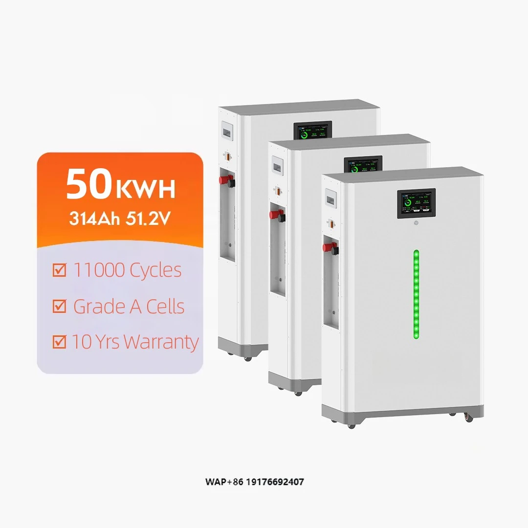 EU STOCK  LiFePO4 314Ah 5Kwh 300Ah 16Kwh 16S JK BMS Bluetooth WIFI 51.2V 30Kwh 50Kwh LiFePO4 Home Energy Storage Battery