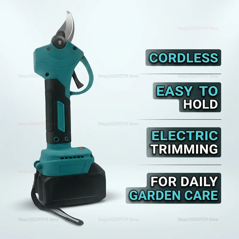 Power Tools Yard - Kablosuz Elektrikli Budama Makası 18V Akülü