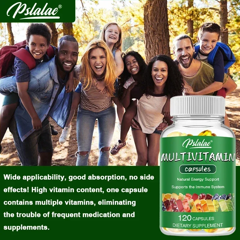 Multivitamin Capsules, Anti-hair Loss, Skin Repair, Liver Health, Improvement of Anemia and Vitamin Deficiency, Energy Care