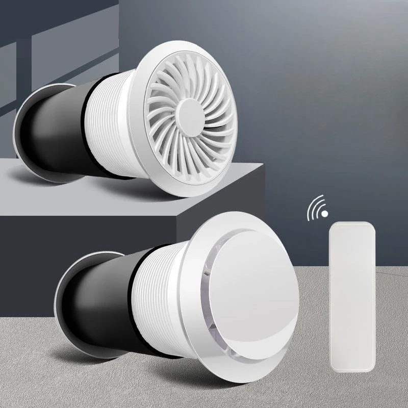 

Wall-mounted fresh fan, two-way through the wall, integrated household exhaust ventilation fan purification system