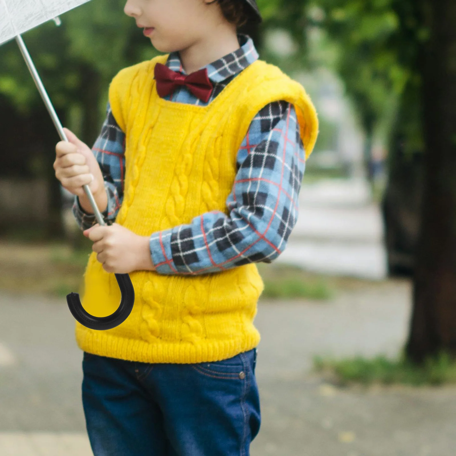 

Anti-Slip Replacement Handle for Compact Umbrella Folding Rain Uv Umbrella Grip Lightweight Sturdy Daily Use Accessory