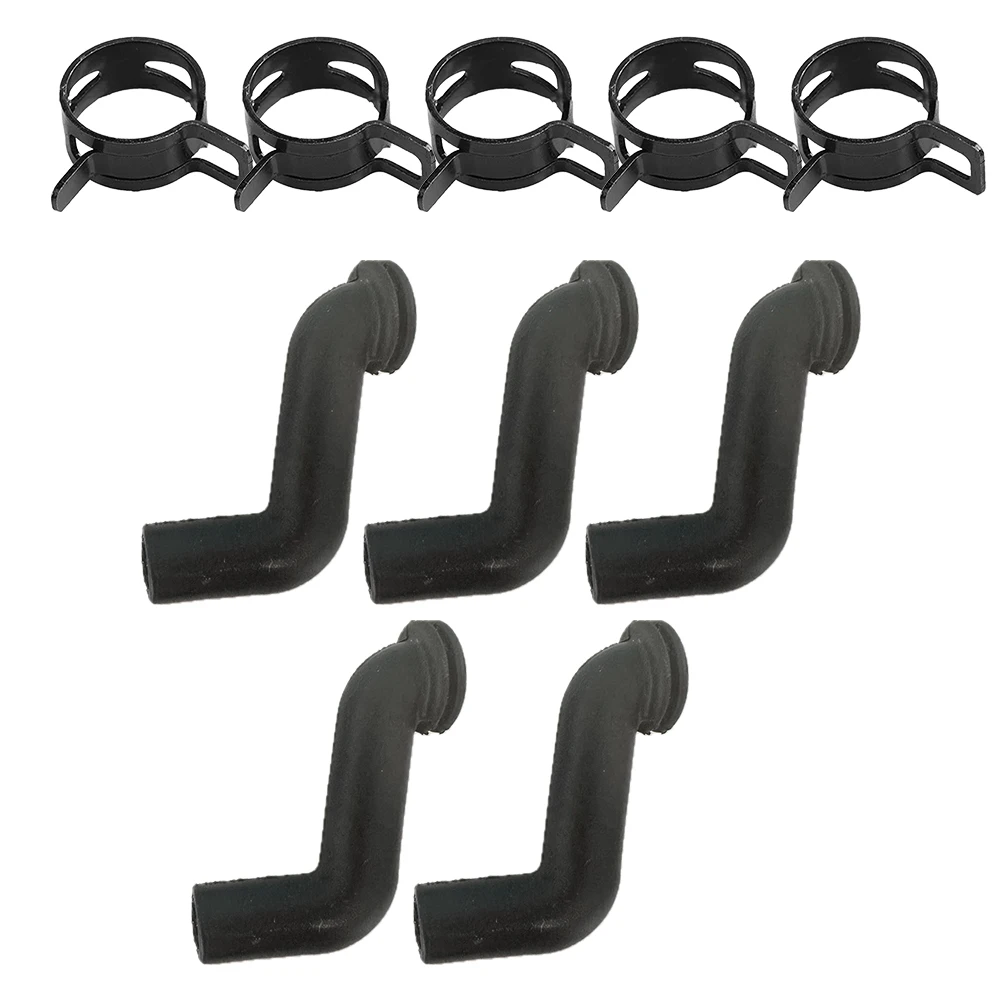 Pack of Five Sturdy Oil Resistant Hoses Compatible with the Popular Models Using the For 596163 Vacuum Tube System