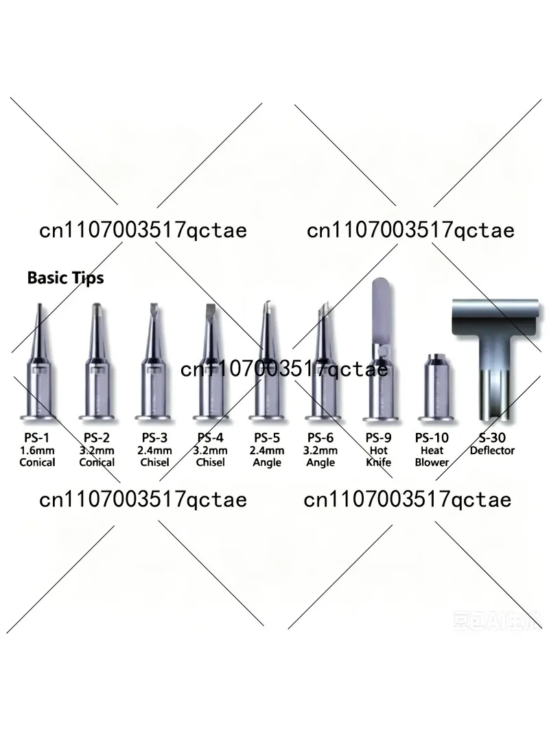 

Iron Tips for Gas Soldering Iron PRO-50/70/100/120 Automatic Windproof Flamethrower
