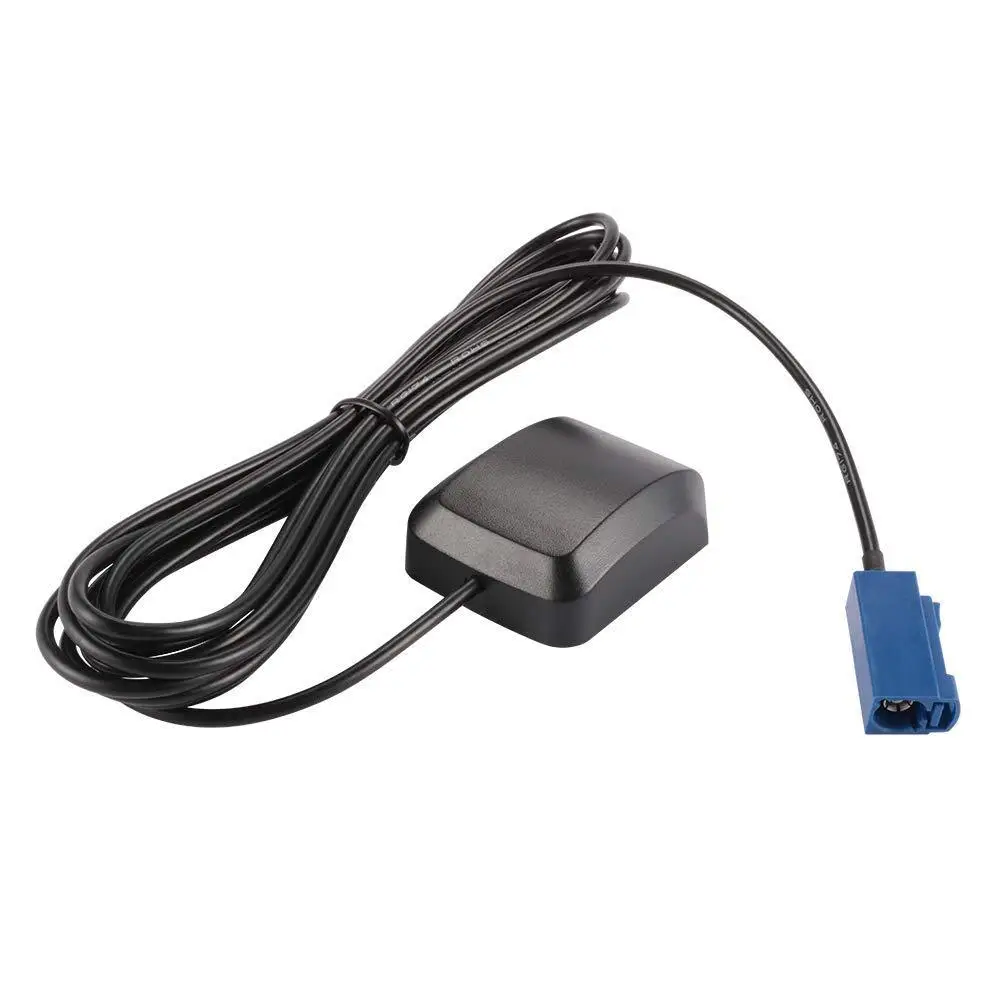 Waterproof GPS Antenna 1.5 Meter Line Signal Booster Amplifier FAKRA-C