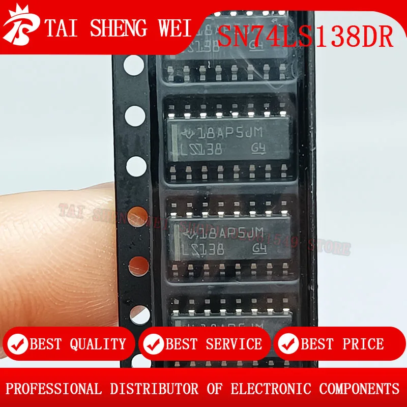 10pcs SN74LS138DR  SOP-16  74LS138 SOP16 LS138 new original