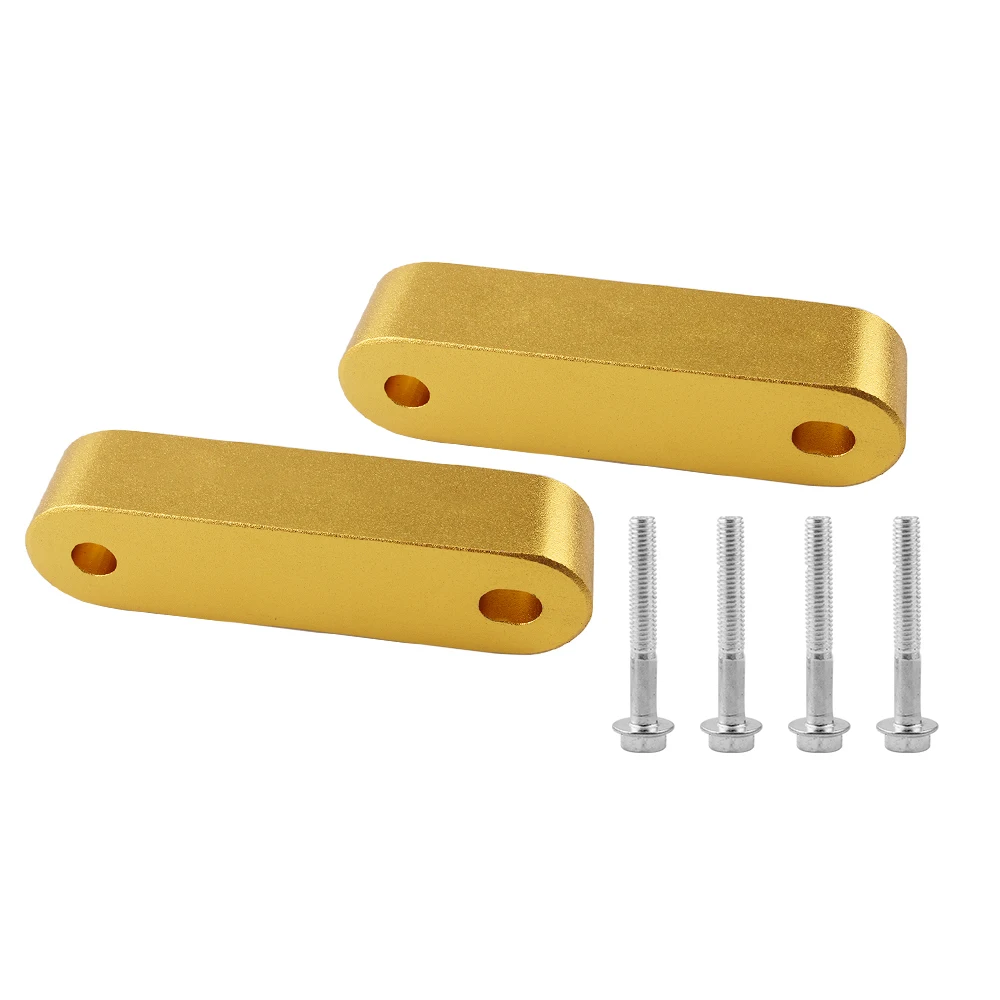 Car Engine Bay Billet Aluminum Hood Spacer Risers Set For 88‑00 Honda Civic CRX 90‑01 Acura Integra Vehicle Accessories