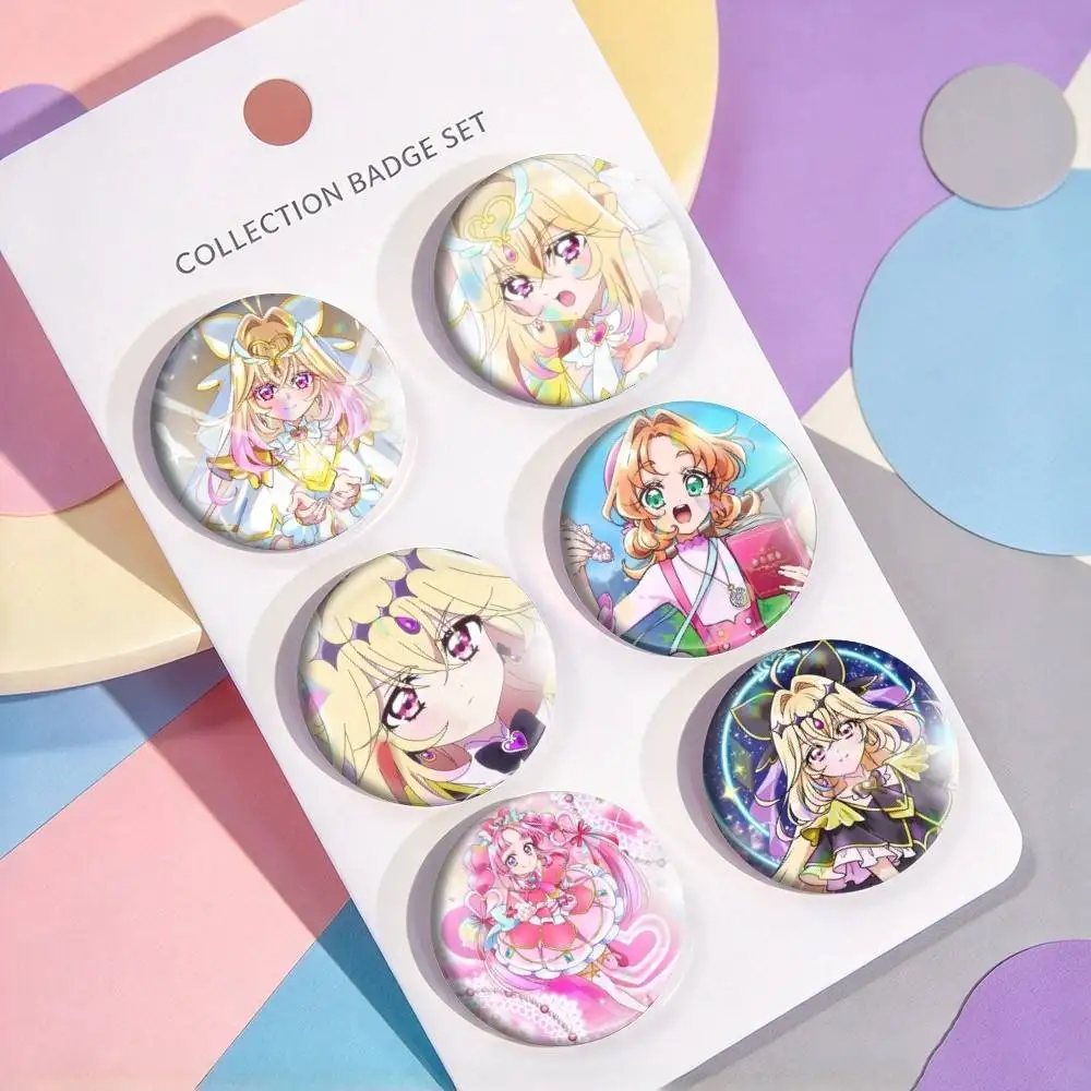 Star D-Detective Precure  25 32 44 58 75mm Badges Personalized Round Brooches Pins Accessory Gift
