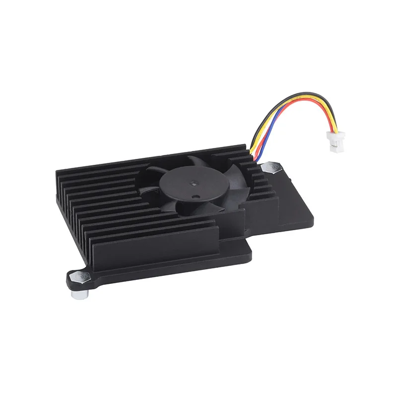 Raspberry Pi Generation 5 Cooler Cooling Fan Heatsink Active Cooling with Thermal Patch