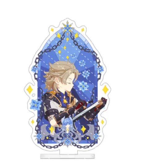Japanese Anime Genshin Impact Shenhe Tighnari Acrylic Stand Figure Model Plate Cosplay Collection Desktop Decor Gifts NCGZ